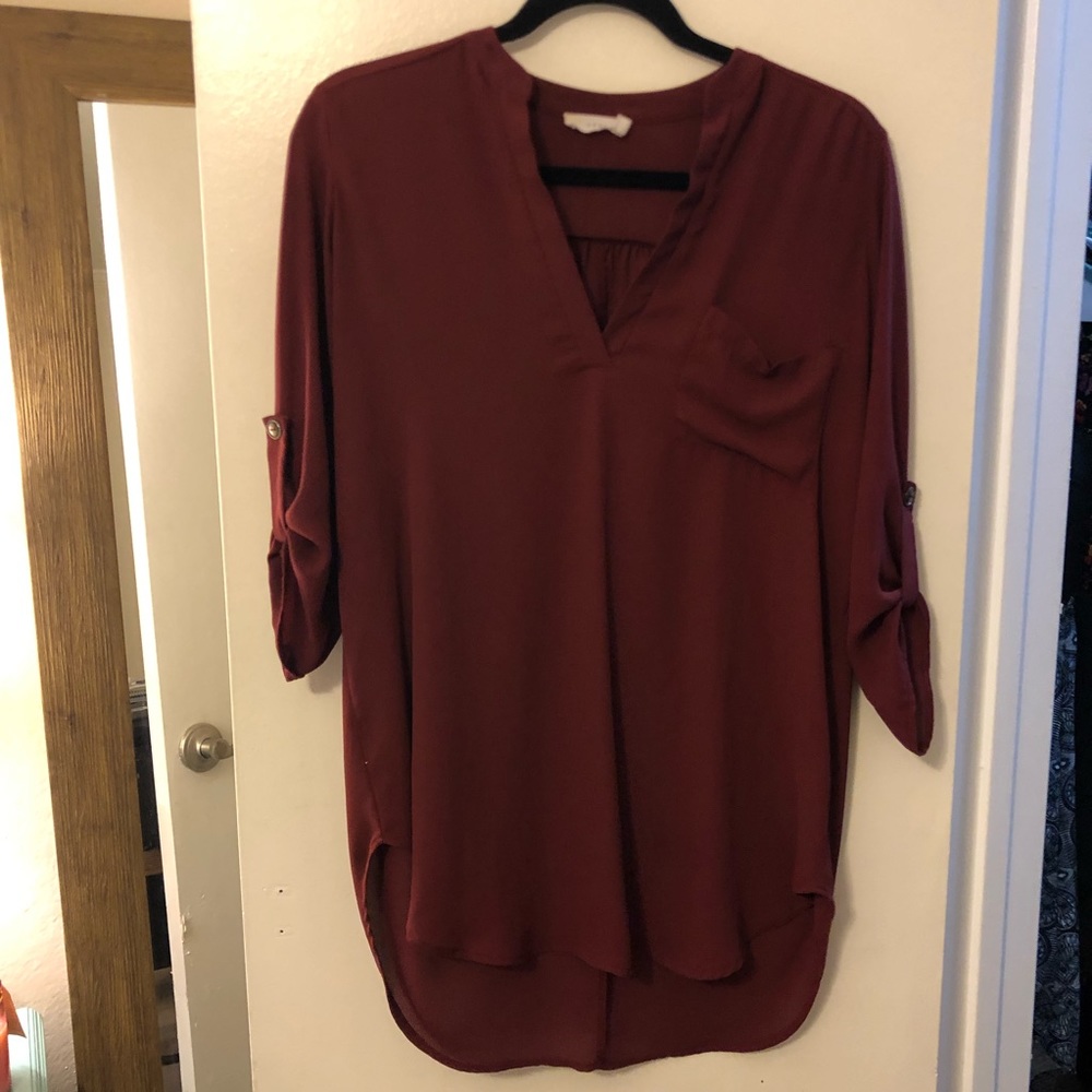 Small Lush Long Blouse